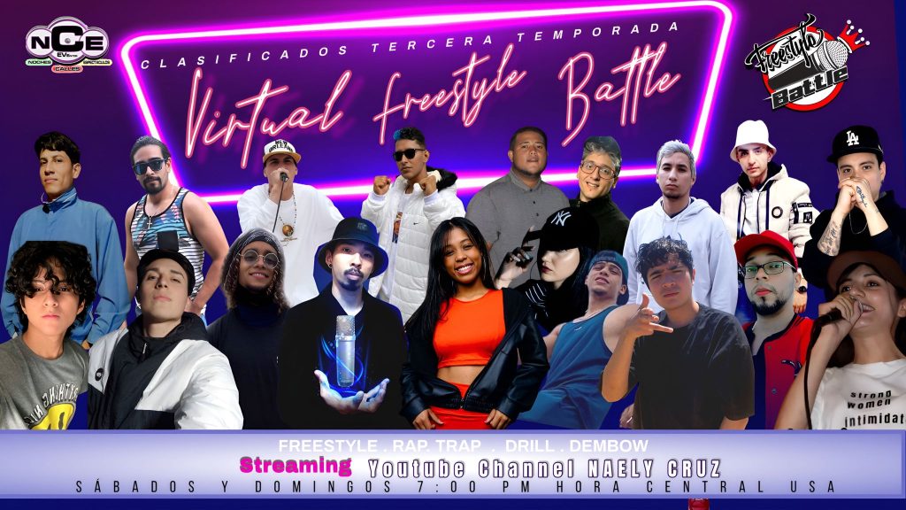 Regresa la tercera edición de la “Virtual Freestyle Battle