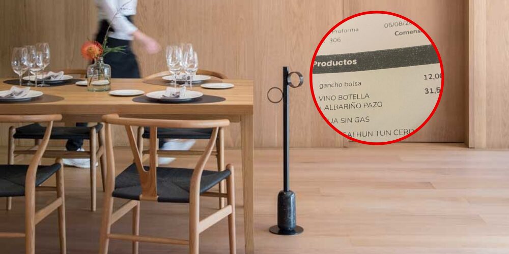 Denuncian a un restaurante de la turística Ibiza por cobrar 12 euros por el cuelgabolsos