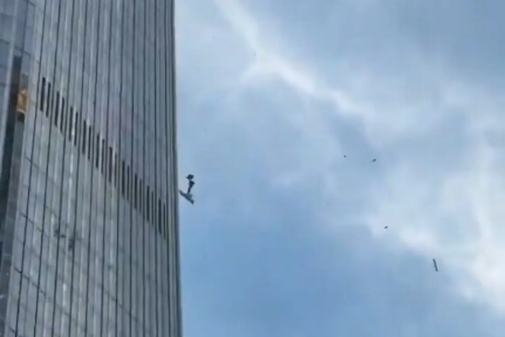 Pareja que defiende “el poder del amor” en edificio Empire State termina en la cárcel
